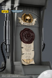 JOYTOY Warhammer 40K 1:1 White Scars MkX Helmet & Display Stand