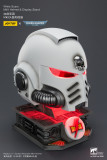 JOYTOY Warhammer 40K 1:1 White Scars MkX Helmet & Display Stand
