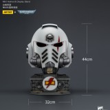 JOYTOY Warhammer 40K 1:1 White Scars MkX Helmet & Display Stand