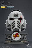 JOYTOY Warhammer 40K 1:1 White Scars MkX Helmet & Display Stand