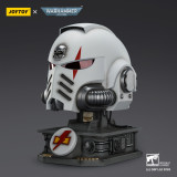 JOYTOY Warhammer 40K 1:1 White Scars MkX Helmet & Display Stand