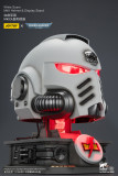 JOYTOY Warhammer 40K 1:1 White Scars MkX Helmet & Display Stand