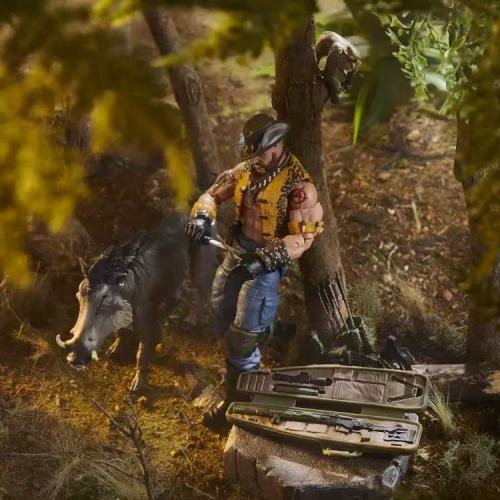 Hasbro F92415L00 G.I.Joe Classified Series 6 Inch Dreadnok Gnawgahyde & Pets Porkbelly & Yobbo
