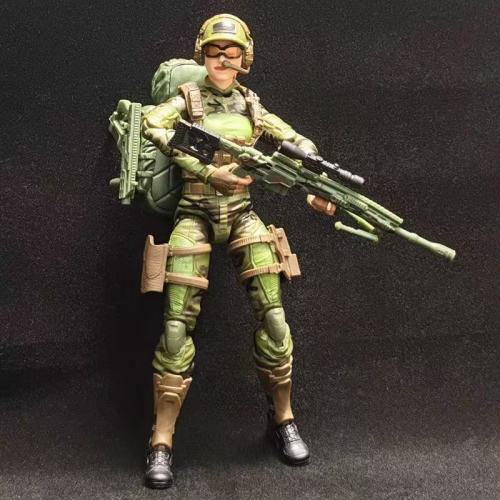 Hasbro F96805X00 G.I.Joe Classified Series 60th Anniversary 6 Inch Female Marine Sniper