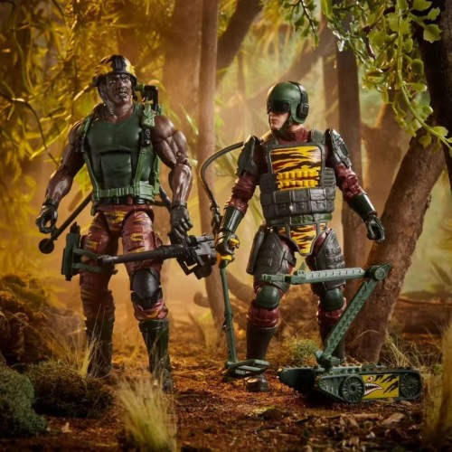 Hasbro F94325L00 G.I.Joe Classified Series 6 Inch Tiger Force Roadblock & Tripwire