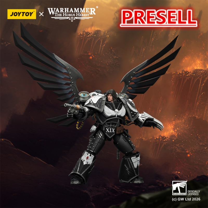 JOYTOY JT04179 Warhammer The Horus Heresy 1:18 Raven Guard Corvus