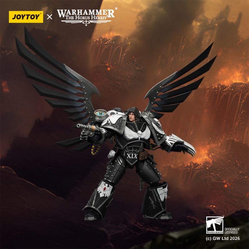JOYTOY JT04179 Warhammer The Horus Heresy 1:18 Raven Guard Corvus