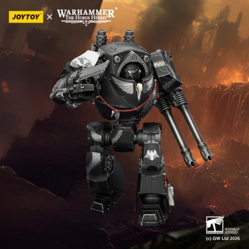 JOYTOY JT04186 Warhammer The Horus Heresy Raven Guard  Contemptor Dreadnought with Gravis autocannon and Chainfist