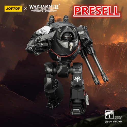 JOYTOY JT04186 Warhammer The Horus Heresy Raven Guard  Contemptor Dreadnought with Gravis autocannon and Chainfist