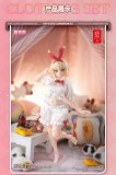 Snail Shell 1/12 White Puff Sleeve Outfit Set