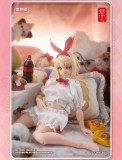 Snail Shell 1/12 White Puff Sleeve Outfit Set
