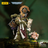 JOYTOY Warhammer 40k 1: 18 Death Guard Biologus Putrifier and Tallyman