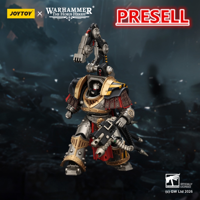 e*y様 WARHAMMER TheWaroftheRohirrim ウォーハン JOYTOY JT04193 Warhammer The Horus Heresy 1:18 lron Warriors Warsmith