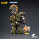 JOYTOY Warhammer 40k 1: 18 Death Guard Biologus Putrifier and Tallyman