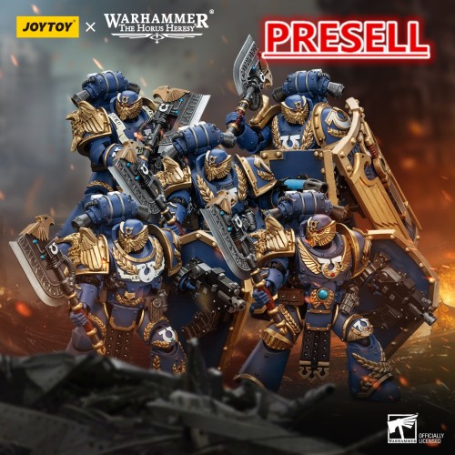 JOYTOY Warhammer The Horus Heresy Ultramarines Invictarus Suzerain Squad