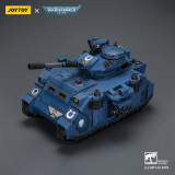 JOYTOY JT04278 Ultramarines Predator Destructor with turret-mounted autocannon and sponson-mounted heavy bolters