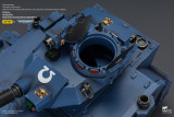 JOYTOY JT04278 Ultramarines Predator Destructor with turret-mounted autocannon and sponson-mounted heavy bolters