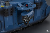JOYTOY JT04278 Ultramarines Predator Destructor with turret-mounted autocannon and sponson-mounted heavy bolters