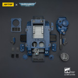 JOYTOY JT04278 Ultramarines Predator Destructor with turret-mounted autocannon and sponson-mounted heavy bolters