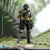 HIYA EMG0516 Exquisite Mini Series 1/18 Scale 4 Inch G.I.Joe Python Trooper
