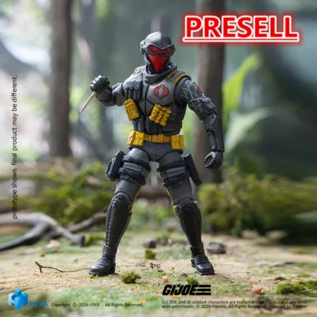HIYA EMG0459 Exquisite Mini Series 1/18 Scale 4 Inch G.I.Joe Cobra Viper Python Patrol Version
