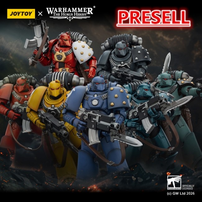 JOYTOY Warhammer The Horus Heresy 1: 18 MKVI Tactical Legionary
