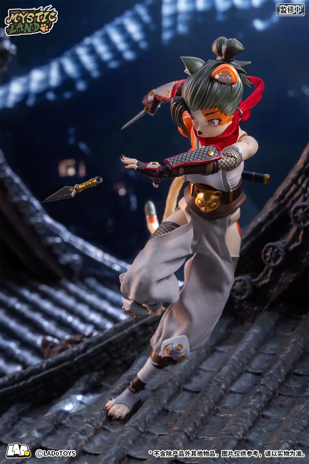 LADoTOYS ERA-006 1/12 Mystic Land Ninja Ver. Calico Cat Girl Tonia