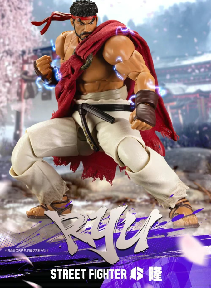 52TOYS BeastBox 1/12 Lightning Dance Street Fighter 6 Ryu & Chun-Li