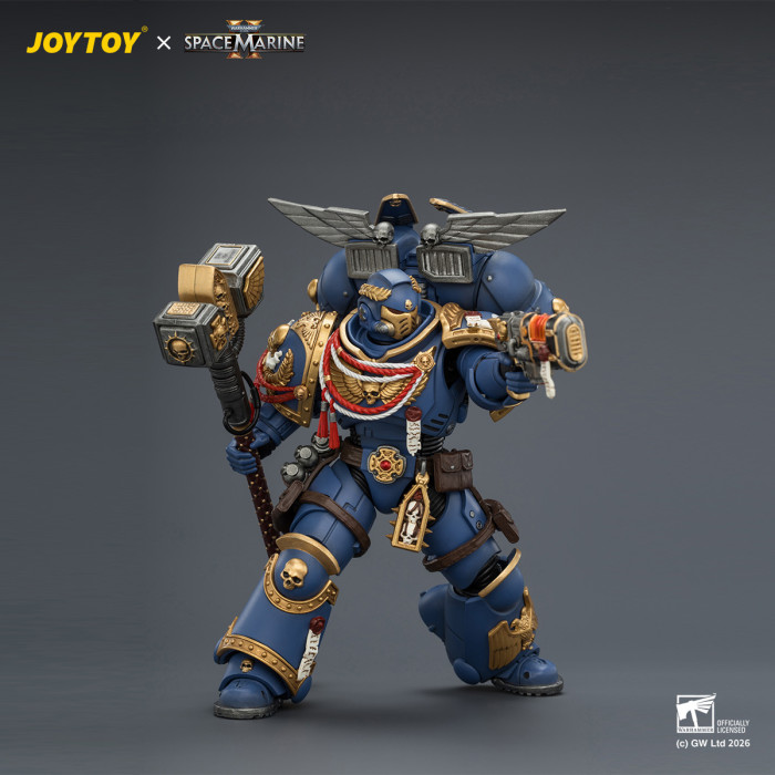 Warhammer 40K – Figurine Ultramarines Infiltrator – Joytoy – Échelle 1/18 – Articulée – Lot De 4 – Collectionneur – Dès 15 Ans