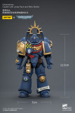 JOYTOY JT04414 Warhammer 40k 1: 18 Ultramarines Captain with Jump Pack and Relic Shield