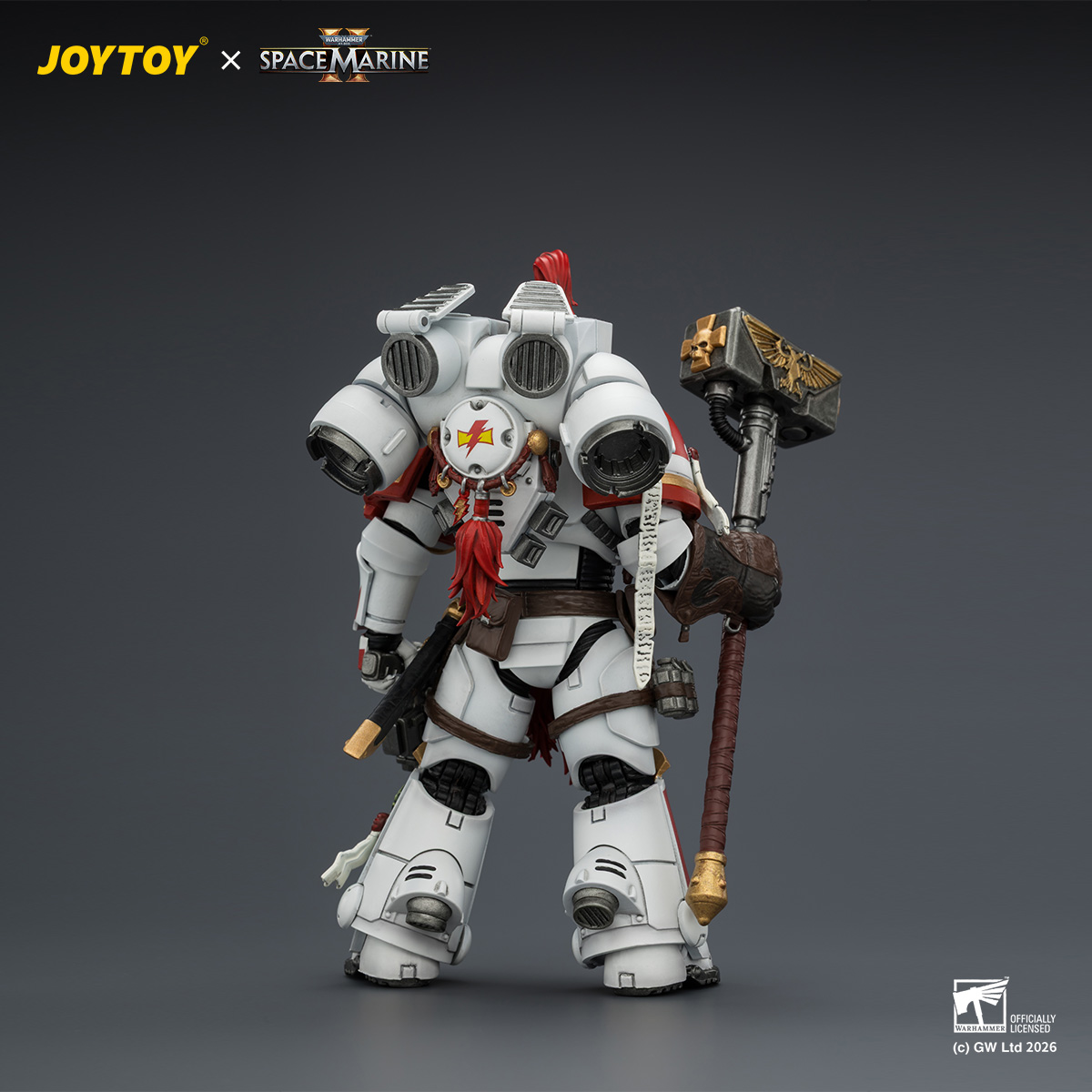 JOYTOY JT04407 Warhammer 40k 1: 18 White Scars Assault Intercessor