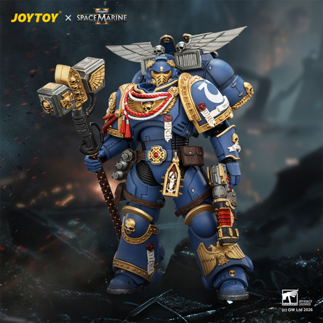 JOYTOY JT04421 Warhammer 40k 1: 18 Ultramarines Assault Intercessor