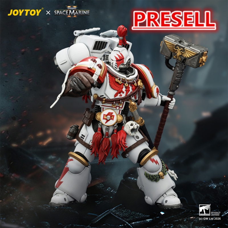 JOYTOY JT04407 Warhammer 40k 1: 18 White Scars Assault Intercessor