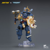 JOYTOY JT04414 Warhammer 40k 1: 18 Ultramarines Captain with Jump Pack and Relic Shield