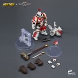 JOYTOY JT04407 Warhammer 40k 1: 18 White Scars Assault Intercessor Champion