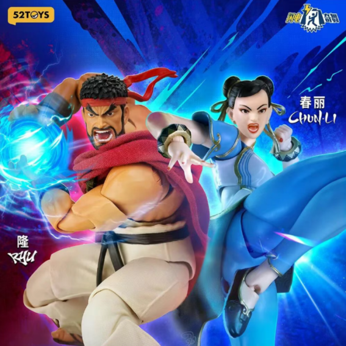 52TOYS BeastBox 1/12 Lightning Dance Street Fighter 6 Ryu & Chun-Li