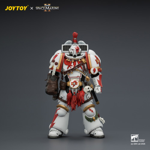 JOYTOY JT04407 Warhammer 40k 1: 18 White Scars Assault Intercessor Champion