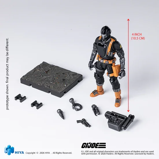 HIYA EMG0480 Exquisite Mini Series 1/18 Scale 4 Inch G.I.Joe B.A.T.