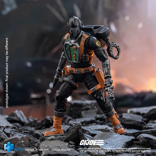 HIYA EMG0480 Exquisite Mini Series 1/18 Scale 4 Inch G.I.Joe B.A.T.