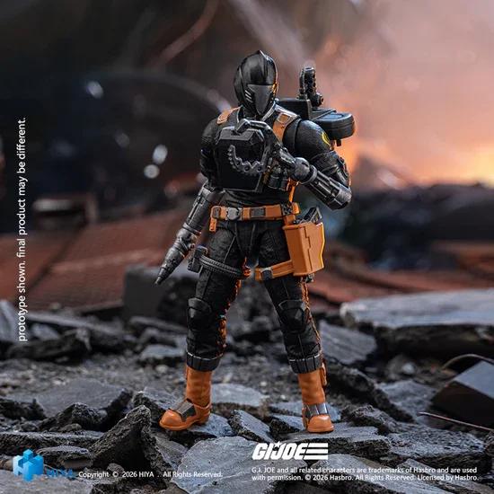 HIYA EMG0480 Exquisite Mini Series 1/18 Scale 4 Inch G.I.Joe B.A.T.