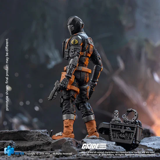 HIYA EMG0480 Exquisite Mini Series 1/18 Scale 4 Inch G.I.Joe B.A.T.