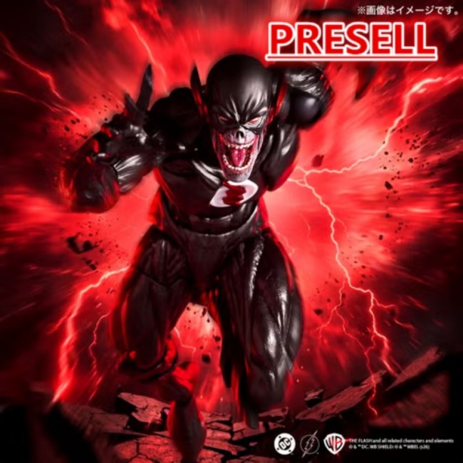 KAIYODO Revoltech DC The Flash Amazing Yamaguchi Black Flash
