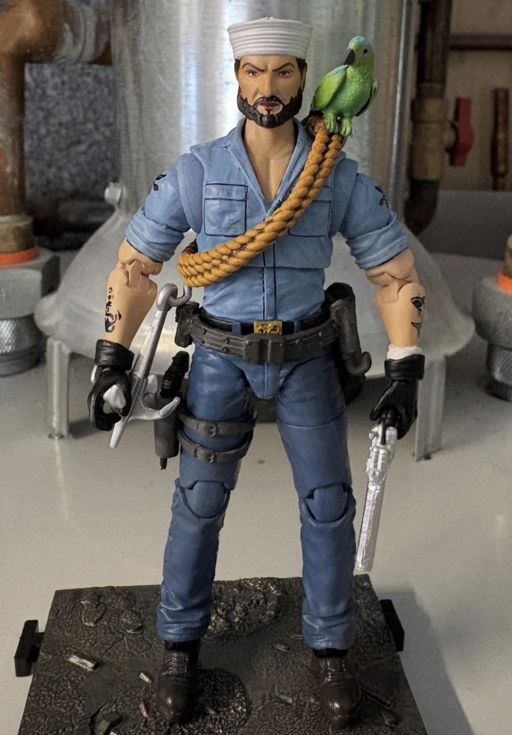 HIYA EMG0355 Exquisite Mini 1/18 G.I.Joe Shipwreck