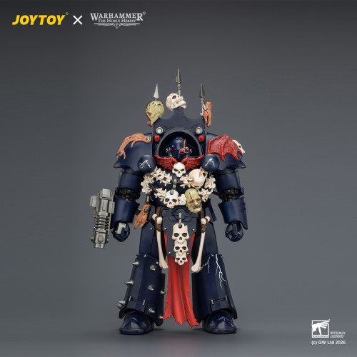 JOYTOY JT04384 Warhammer The Horus Heresy 1:18 Night Lords Legion Praetor in Tartaros Terminator Armour