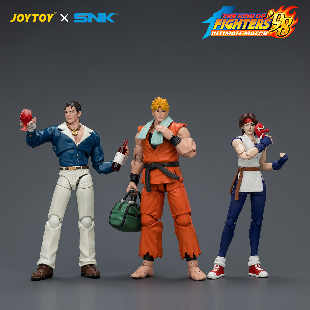 JOYTOY The King of Fighters KOF 98UM Art of Fighting Team