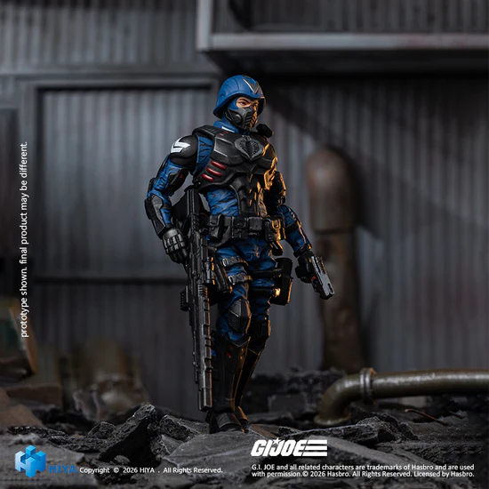 HIYA EMG0454 Exquisite Mini Series 1/18 Scale 4.1 Inch G.I.Joe