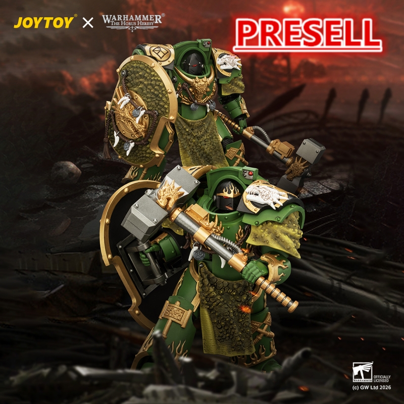 JOYTOY Warhammer The Horus Heresy 1:18 Salamanders Firedrake