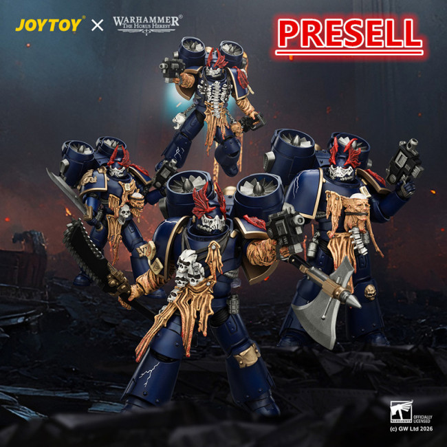 JOYTOY Warhammer The Horus Heresy 1:18 Night Lords Night Raptors Squad