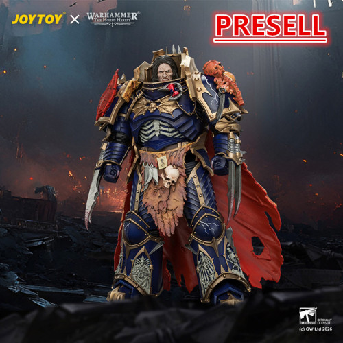 JOYTOY JT04674 Warhammer The Horus Heresy 1:18  Night Lords Konrad Curze Primarch of the Night Lords Legion
