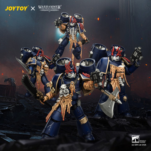 JOYTOY Warhammer The Horus Heresy 1:18 Night Lords Night Raptors Squad